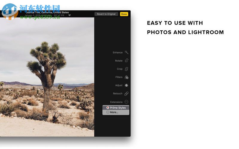 priime styles for mac(照片處理軟件) 1.5 官方版