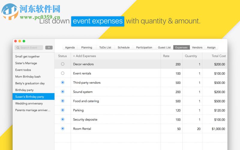 Event Admin for mac(任務(wù)管理軟件) 1.0.1 官方版