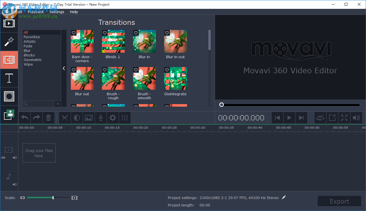 Movavi 360 Video Editor(視頻編輯軟件) 14.4.1 免費版