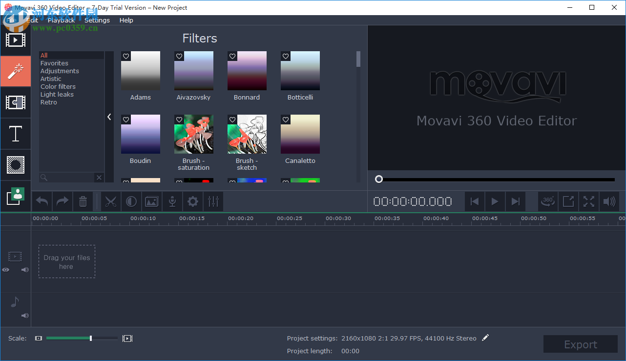 Movavi 360 Video Editor(視頻編輯軟件) 14.4.1 免費版