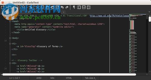 CudaText for Mac下載 1.22.4