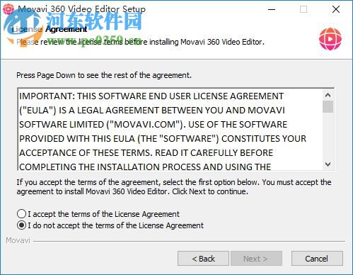 Movavi 360 Video Editor(視頻編輯軟件) 1.0.0 免費版