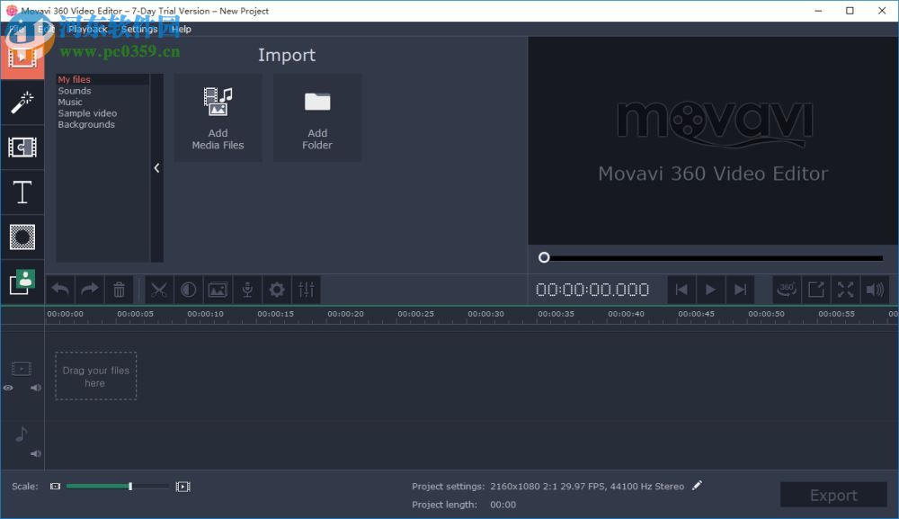 Movavi 360 Video Editor(視頻編輯軟件) 1.0.0 免費版