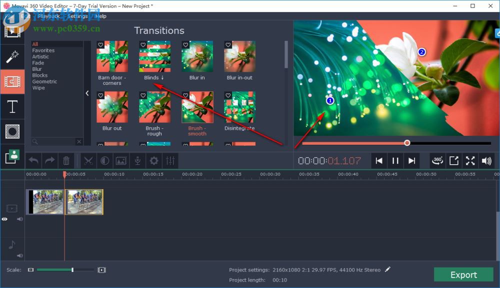 Movavi 360 Video Editor(視頻編輯軟件) 1.0.0 免費版