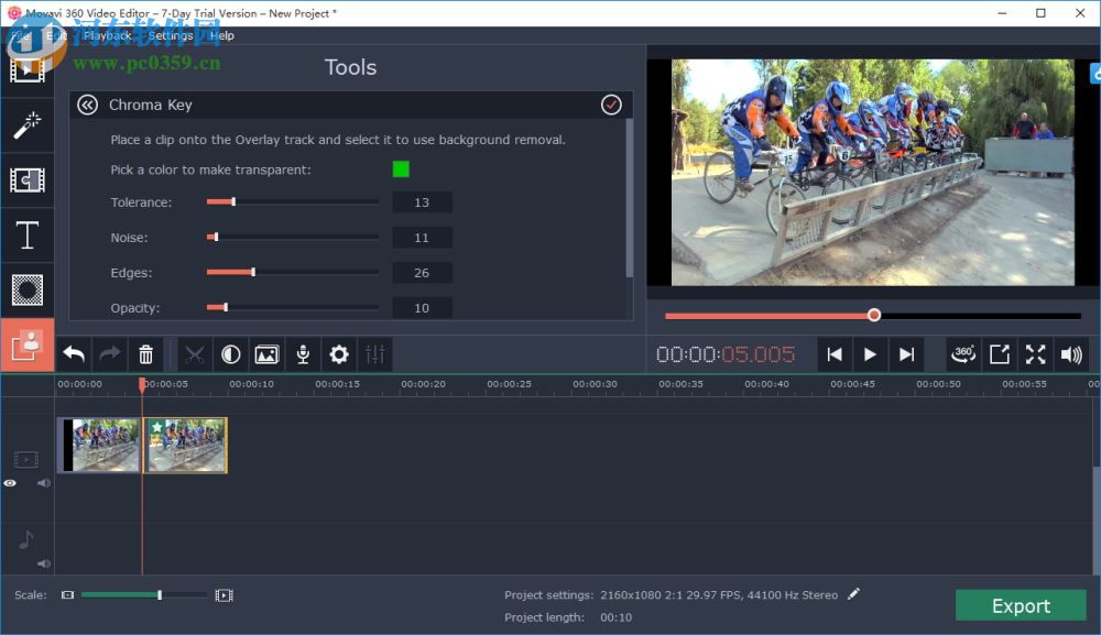 Movavi 360 Video Editor(視頻編輯軟件) 1.0.0 免費版