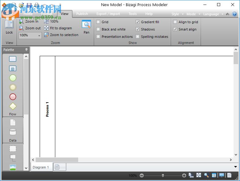 BizAgi Process Modeler(流程圖制作) 2.5.1.1 官方版