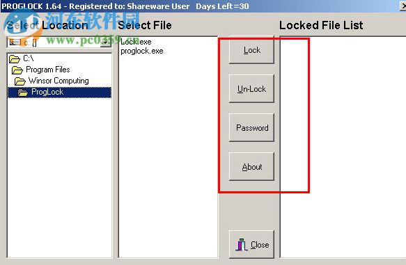 PROGLOCK(文件上鎖) 1.64 官方版