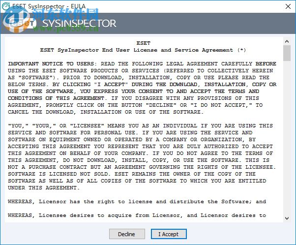 ESET SysInspector(電腦系統(tǒng)檢測工具) 1.3.14.0 英文綠色免費版