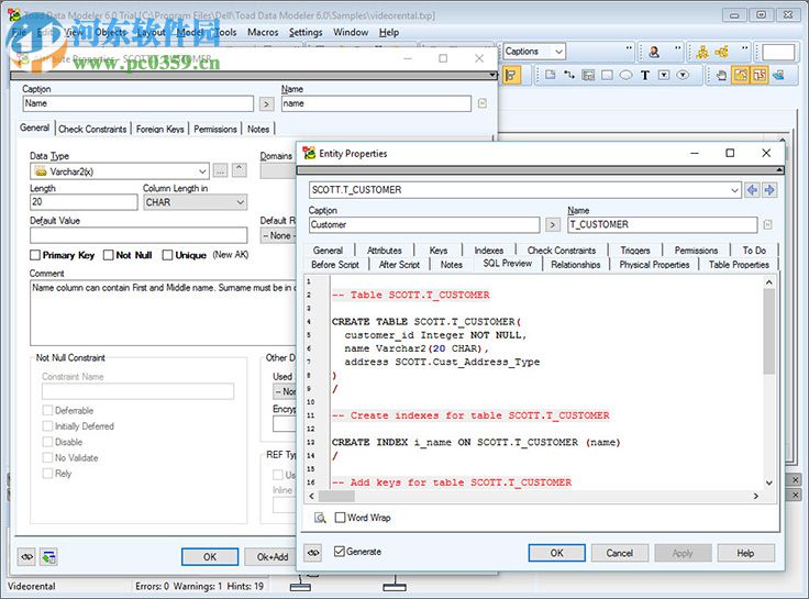 Toad Data Modeler 5(數(shù)據(jù)庫建模工具) 5.5.3.20 破解版