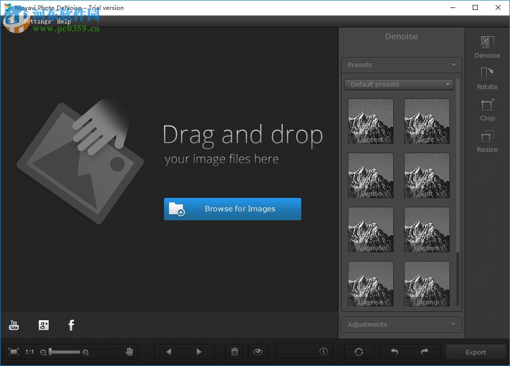 圖片降噪工具(Movavi Photo DeNoise) 1.0.0 官方版