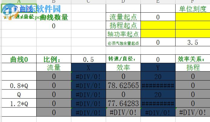 水泵性能曲線繪制軟件 1.0 綠色免費(fèi)版