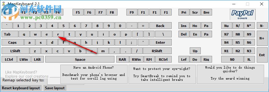 MapKeyboard下載(鍵盤鍵位修改器) 2.1 免費(fèi)版