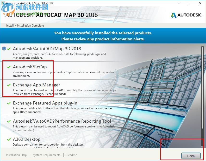 Autocad Map 3D 2018下載 中文破解版