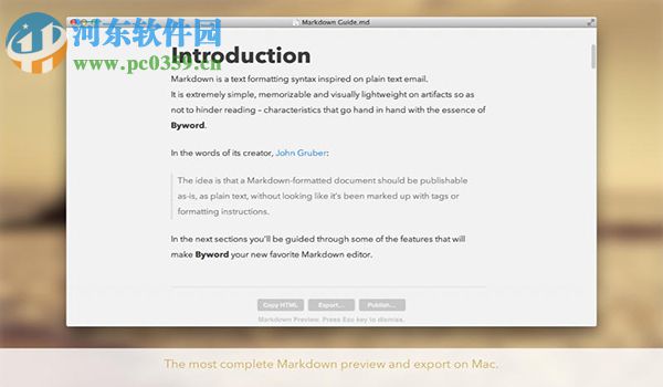 byword for mac下載(文字編輯軟件) 2.8.1 免費(fèi)版