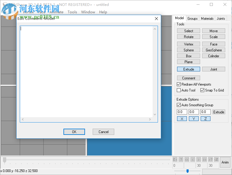 Milkshape 3D下載(3D游戲模型制作) 1.85 破解版