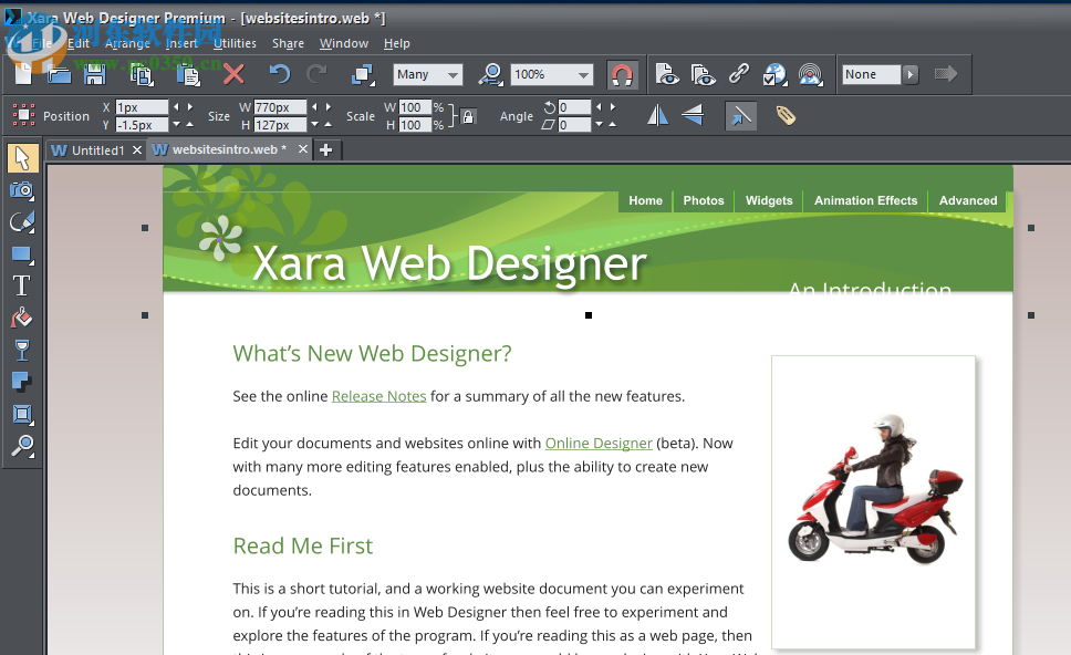 Xara Web Designer 15下載(網頁設計軟件) 15.0.0.52288 破解版