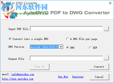 autodwg pdf to dwg converter(pdf轉(zhuǎn)dwg工具) 3.2.2.3 破解版