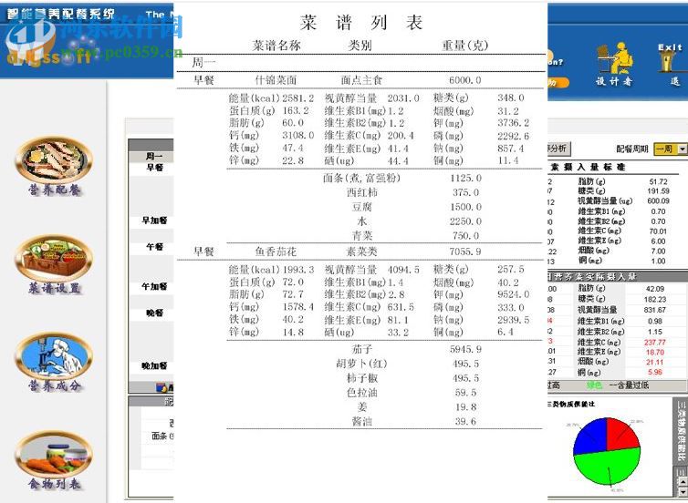 智能營(yíng)養(yǎng)配餐系統(tǒng)下載 8.5.8 免費(fèi)版