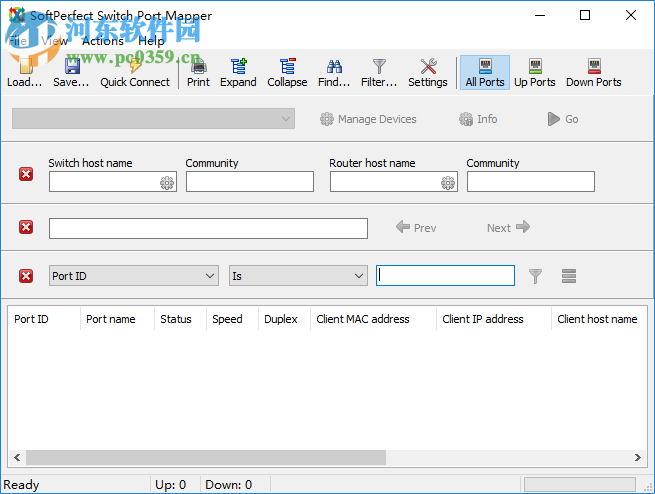 SoftPerfect Switch Port Mapper(交換機(jī)端口映射工具) 2.0.7 破解版