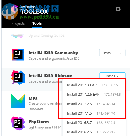 JetBrains ToolBox 1.6 官方免費(fèi)版