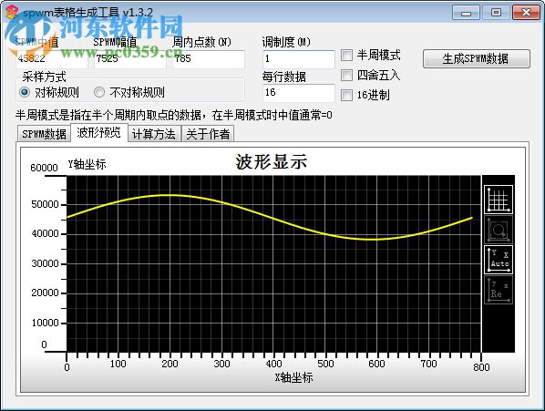 SPWM表格生成工具下載 1.3.2 中文免費(fèi)版