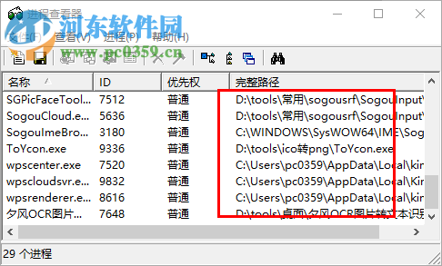 prcview(進(jìn)程查看管理工具) 3.5.3.8 中文版