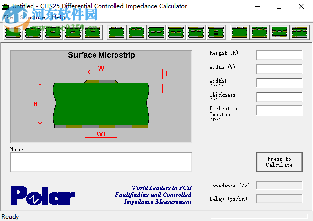 CITS25下載(PCB阻抗計算軟件) 2.0.3 官方版