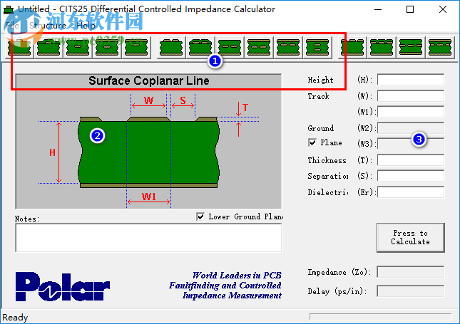 CITS25下載(PCB阻抗計算軟件) 2.0.3 官方版