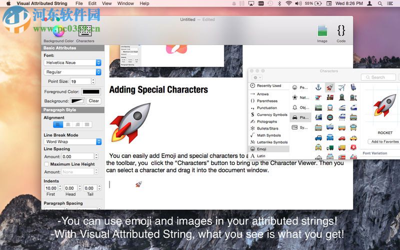Visual Attributed String for Mac下載 2.1 官方版