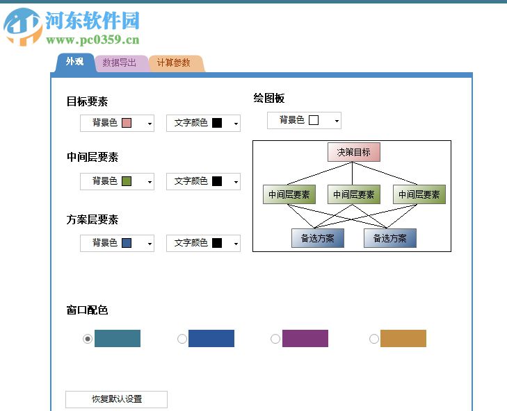 yaahp(綜合評(píng)價(jià)輔助軟件)