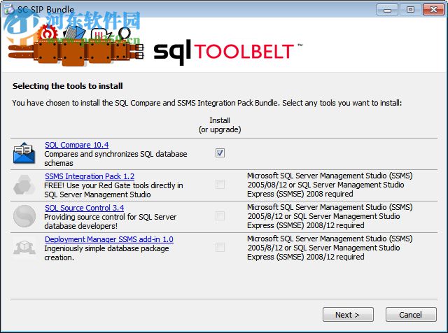 SQL Compare12下載(SQL數(shù)據(jù)對(duì)比工具) 12.2 免費(fèi)版