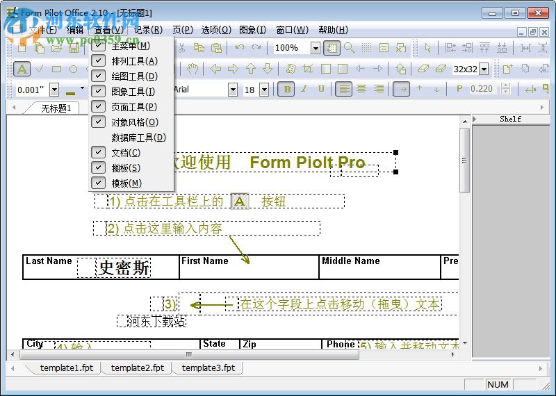 Form Pilot Office漢化版下載(表格掃描打印軟件) 2.1 破解版