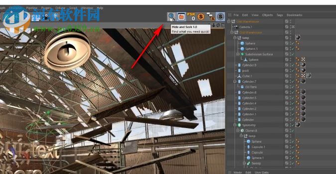 Hide and Seek for C4D 1.0 破解版