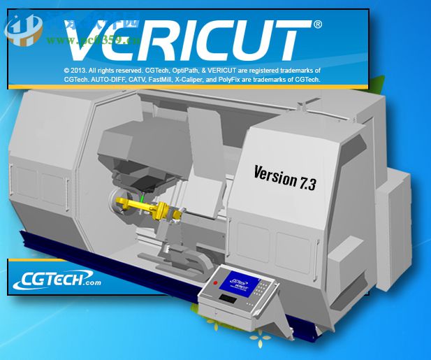 vericut7.3 數(shù)控仿真軟件 破解版