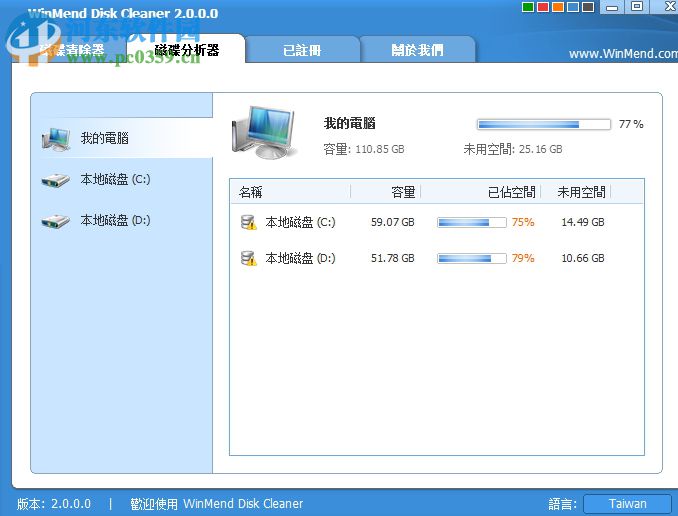 WinMend Disk Cleaner(硬盤清理工具) 2.0.0.0 中文破解版