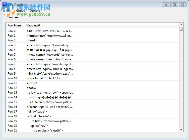 Csv Reader(csv閱讀器) 1.1 免費(fèi)版