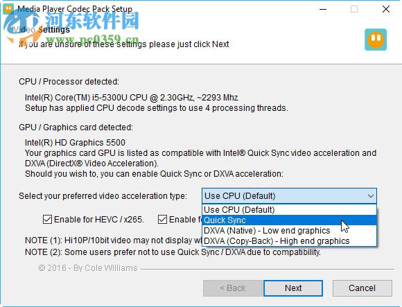 Media Player Codec Pack Plus 4.5.3 官方版