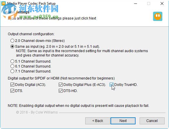 Media Player Codec Pack Plus 4.5.3 官方版