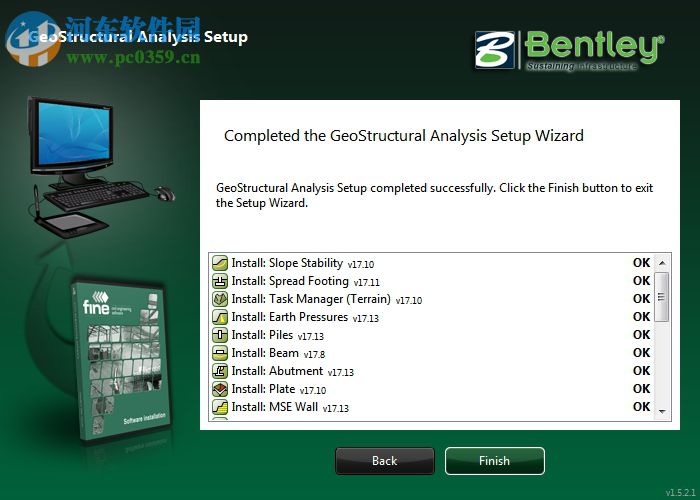 Bentley GeoStructural Analysis(巖土工程分析軟件) 17.00.33 官方版