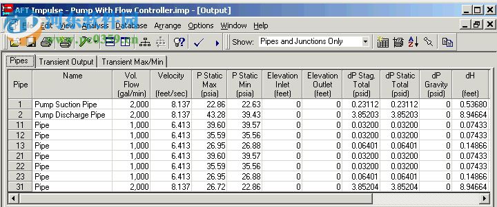 AFT Impulse下載(管道系統(tǒng)水錘分析軟件) 4.0 免費(fèi)版