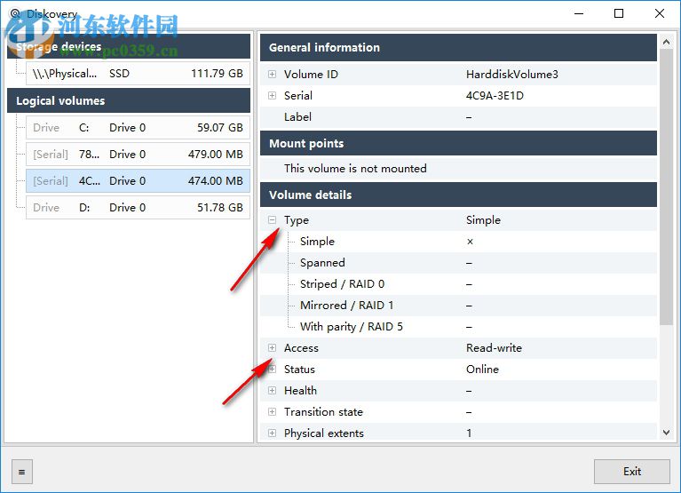 Diskovery(數(shù)據(jù)存儲(chǔ)檢查工具) 0.9.8.1 免費(fèi)版