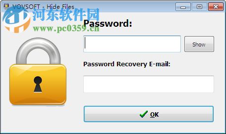 Hide files(電腦文件隱藏工具) 3.4 綠色版