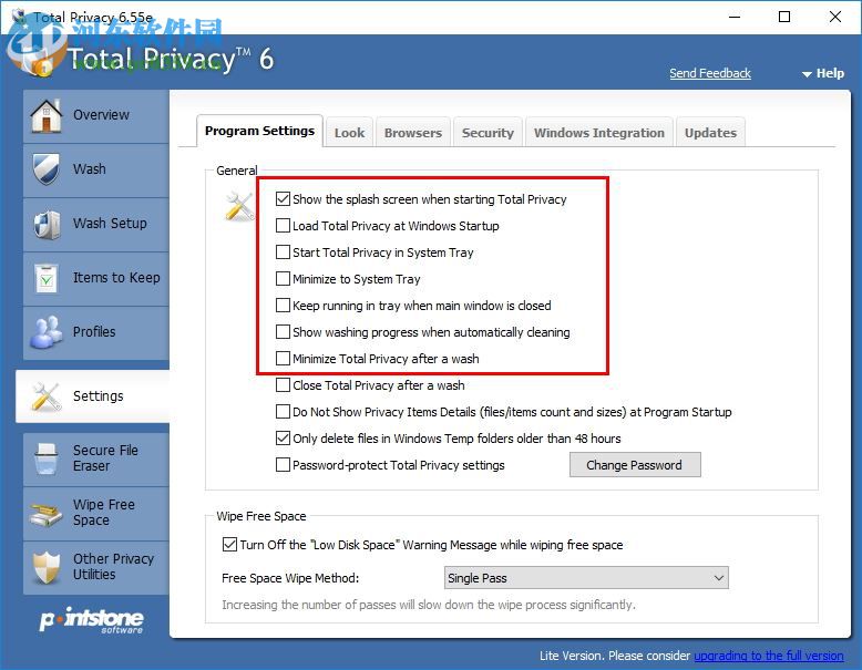 Pointstone Total Privacy(隱私保護(hù)工具) 6.5.5.393 官方版