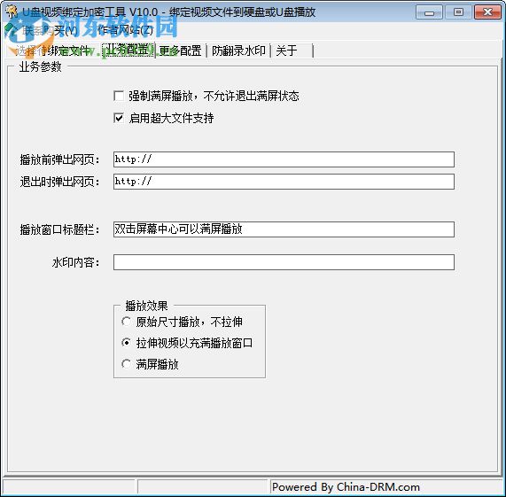 U盤視頻綁定加密工具 10.0 綠色版