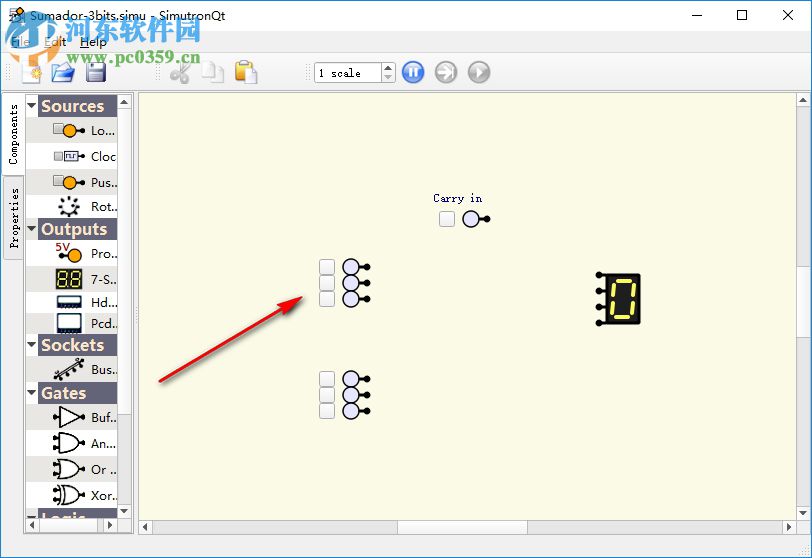 SimutronQt(電路模擬器) 1.0.1 綠色版