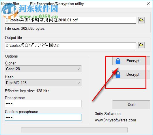 KryptoFiler(文檔加密工具) 1.0.2 官方版