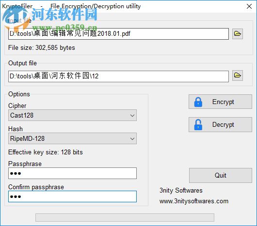 KryptoFiler(文檔加密工具) 1.0.2 官方版