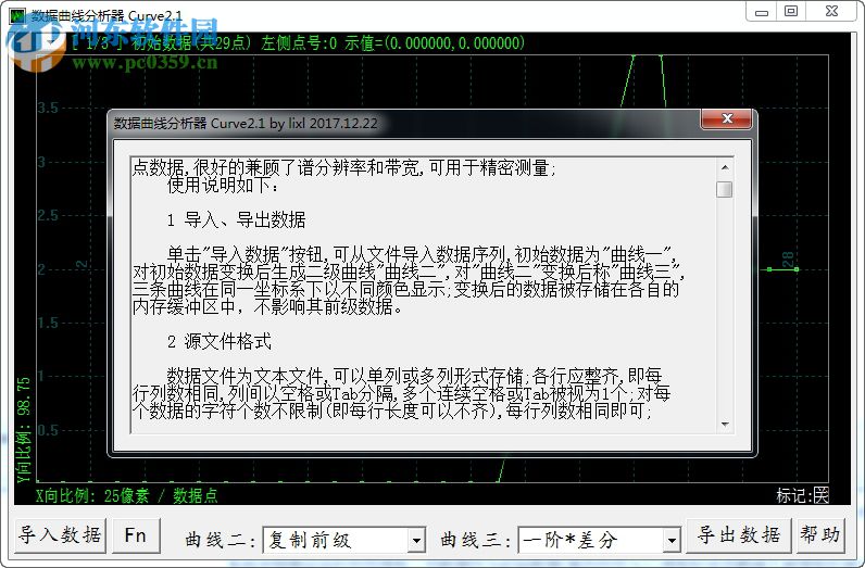 Curve 數(shù)據(jù)曲線分析器 2.1 免費(fèi)版