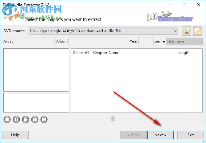 dvd audio extractor下載(DVD音頻抓取工具) 7.1.2 綠色破解版