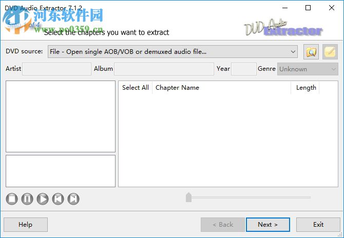 dvd audio extractor下載(DVD音頻抓取工具) 7.1.2 綠色破解版